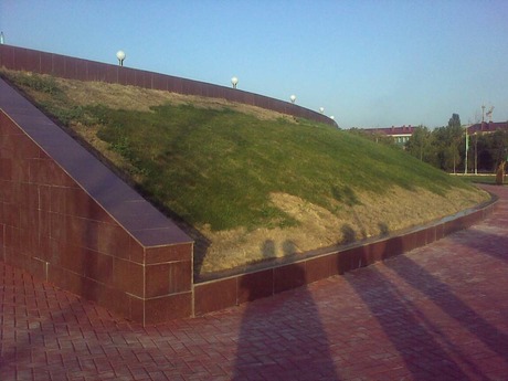Реконструкция мемориального комплекса Алея Славы зеленой зоны 