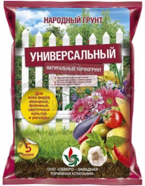 Грунт универсальный "Народный Грунт", 5 л